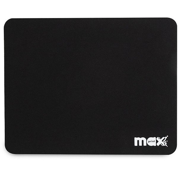 Mouse pad tecido preto 22x18cm - maxprint (unidade)