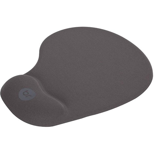 Mouse pad gel cinza escuro com apoio - bright (unidade)