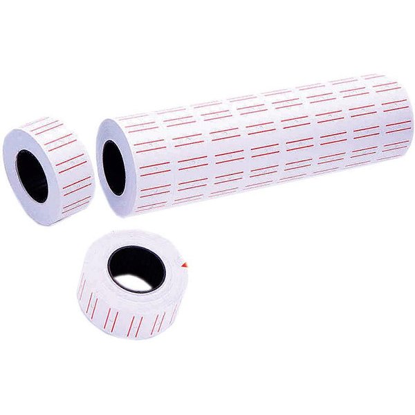 Etiqueta para preco 2,1x1,2cm rolo c/500etiq. - v.m.p. (pct.c/10)