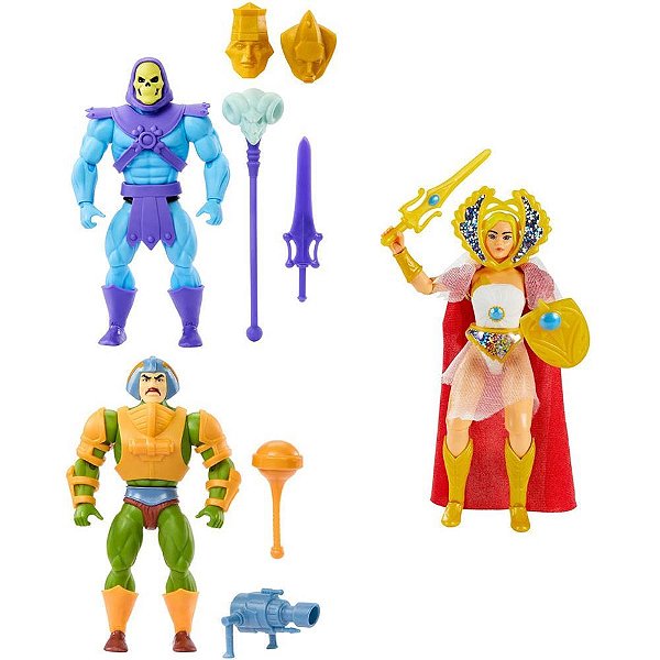 Boneco e personagem motu universe origins 13cm (s) - mattel (unidade)