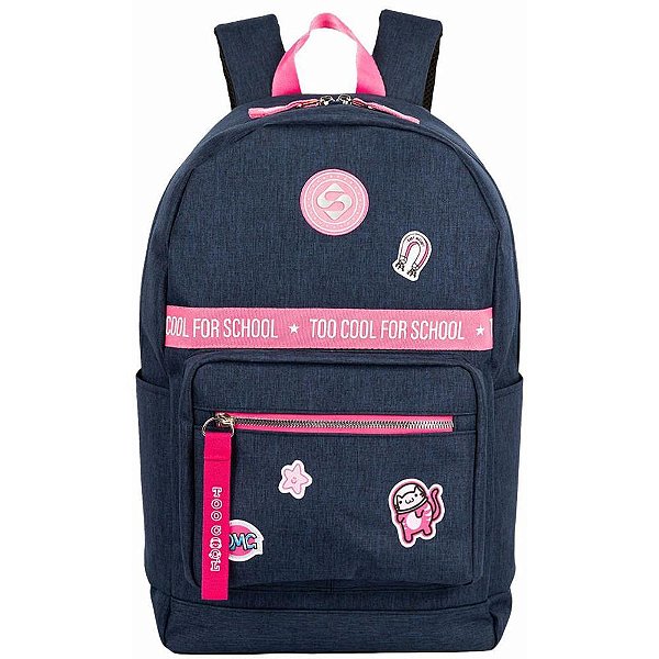 Mochila trend g 45cm jeans - sestini (unidade)