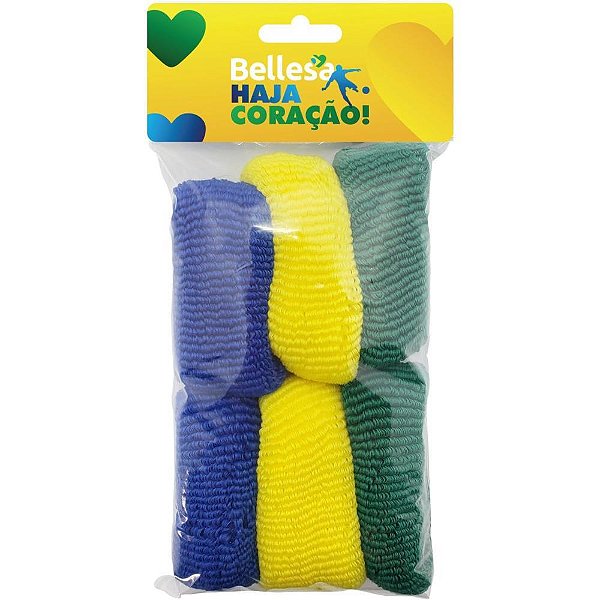 Acessorio para cabelo haja coracao xuxao (s)c/6unid - bellesa (pct.c/12)