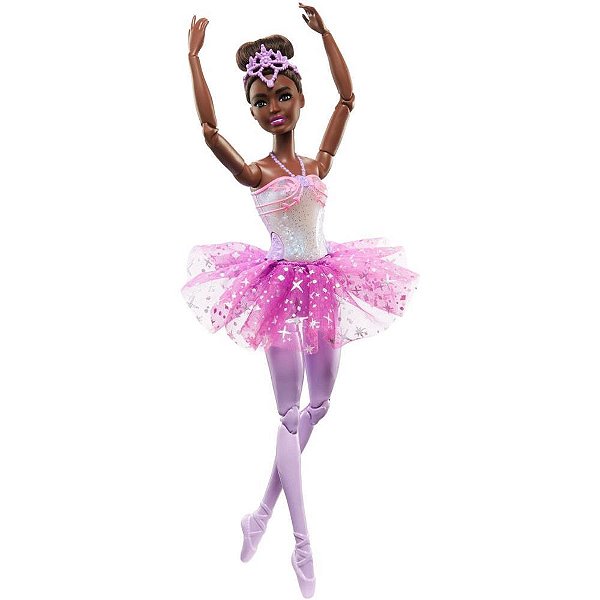 Barbie fantasy bailarina luzes brilhantes rx - mattel (unidade)