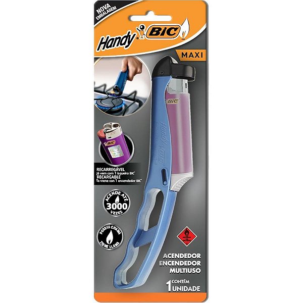Acendedor multiuso maxi handy - bic (bl.c/01)