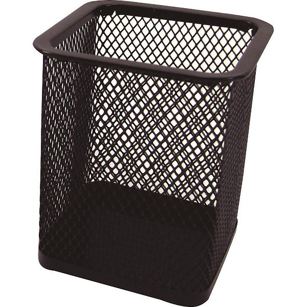Acessorio para mesa aramado porta lapis quadrad pt - kit (unidade)