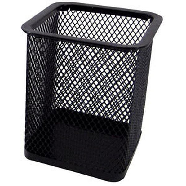 Acessorio para mesa aramado porta lapis quadrad pt - kit (unidade)