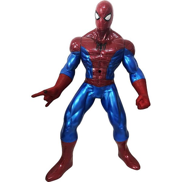 Boneco e personagem spider-man 30cm 20 frases - mimo (unidade)