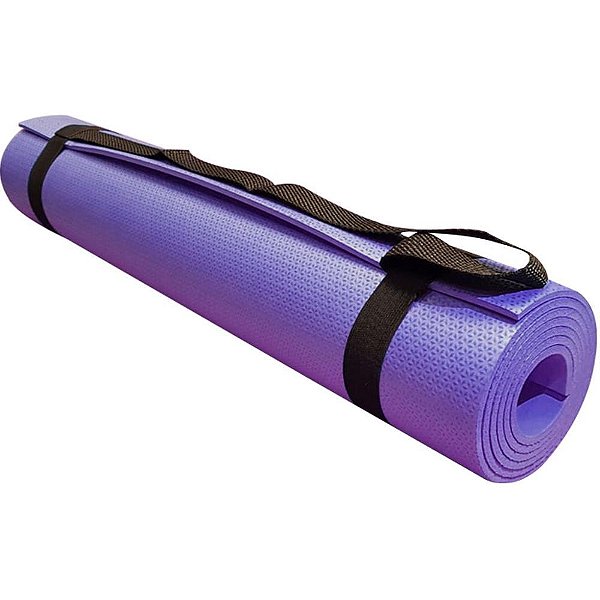 Acessorio para ginastica yoga eva lilas 170x60cm 5mm - evamax (unidade)