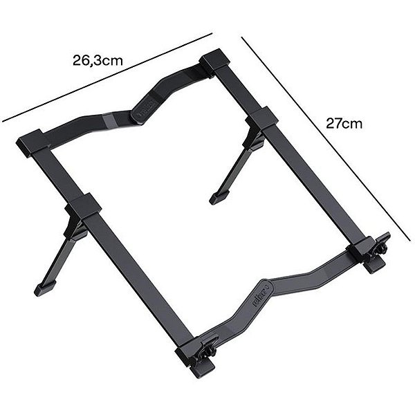Suporte para notebook aluminium flex - reliza (unidade)