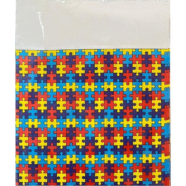 Pulseira identificacao tyvek autista - tecnomidia (pct.c/30)