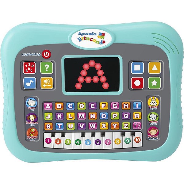 Brinquedo diverso smart pad 8em1 - dm toys (unidade)