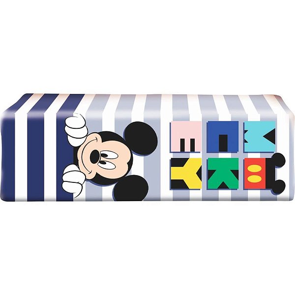 Estojo simples mickey pvc 21x5,5x6cm - v.m.p. (unidade)