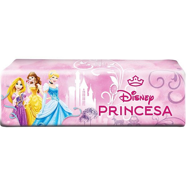 Estojo simples princesas pvc 21x5,5x6cm - v.m.p. (unidade)