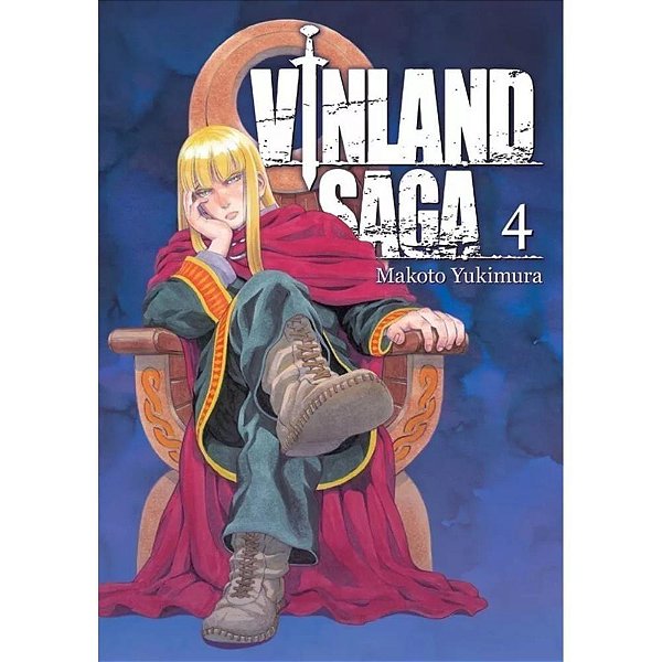 Livro manga vinland saga n.04 - panini (unidade)
