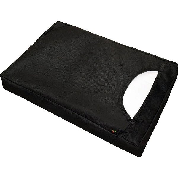 Porta sacola p/balcao 1 bolso nylon preta - reflex (unidade)