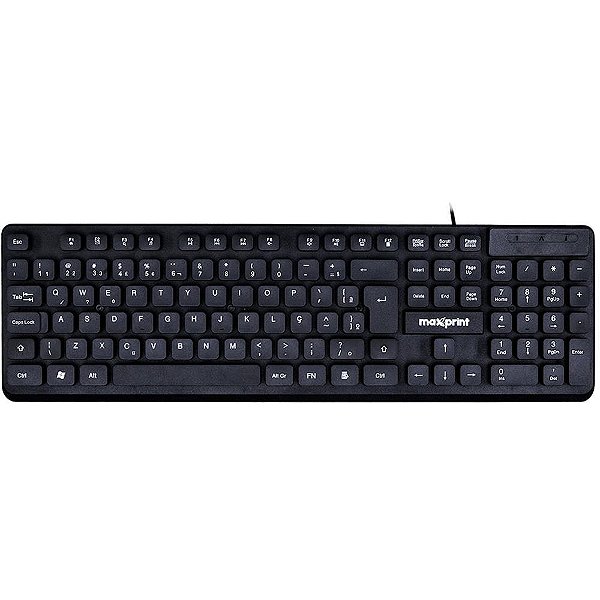 Teclado usb te2001 teclas flutuantes - maxprint (unidade)