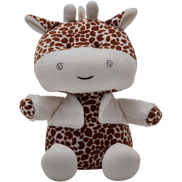 Pelucia girafa amigos da floresta 34cm - zip (unidade)