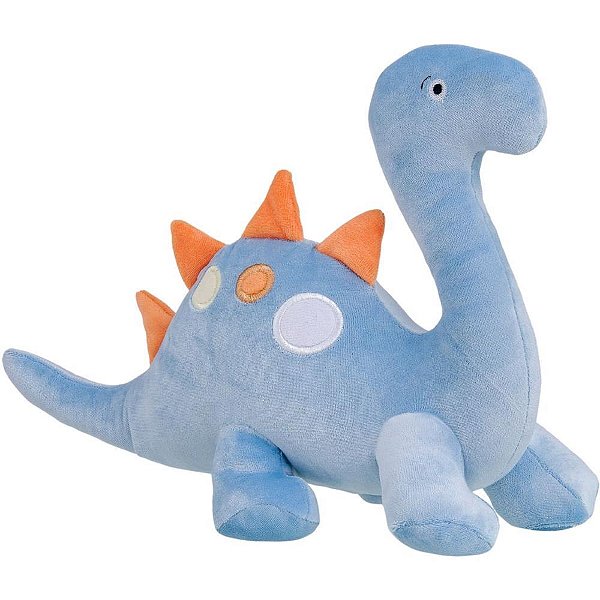 Pelucia meus dinos zack azul 40cm - zip (unidade)