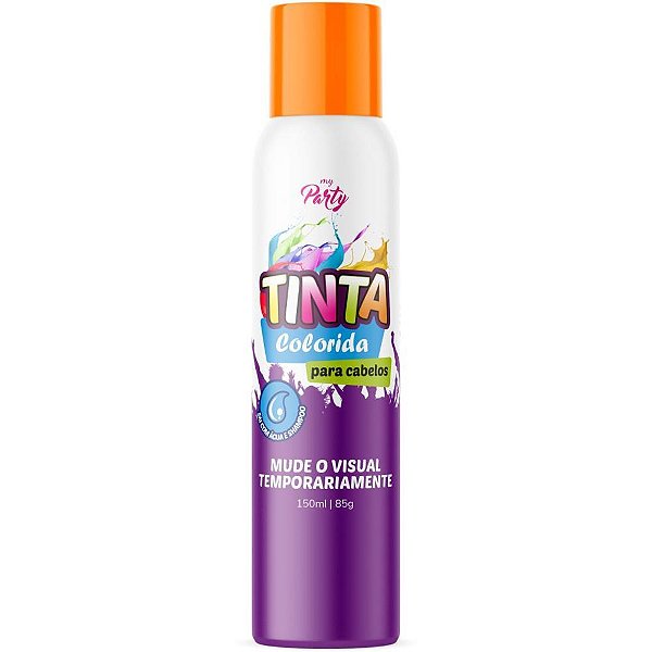 Pinta cabelo 150ml laranja neon - aeroflex (cx.c/12)