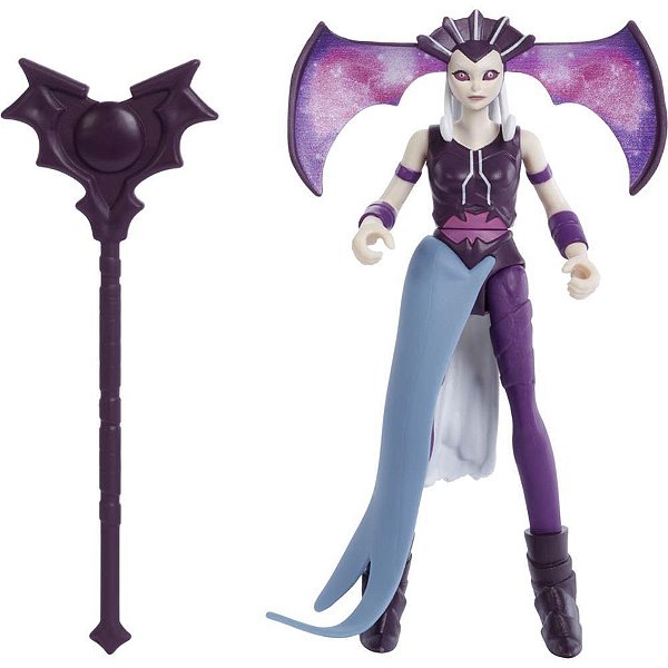 Boneco e personagem motu animated evil-lyn 14cm - mattel (unidade)