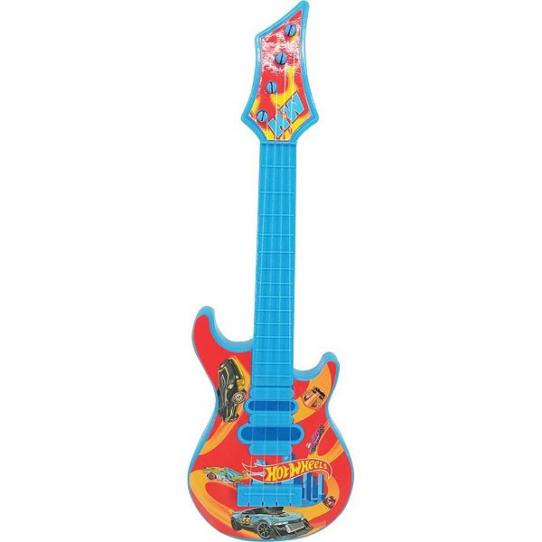 Instrumento musical hot wheels guitarra - toyng (unidade)