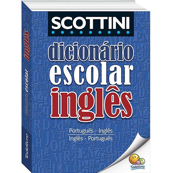 Dicionario ingles scottini port/ing-ing/port 512 - todolivro (unidade)