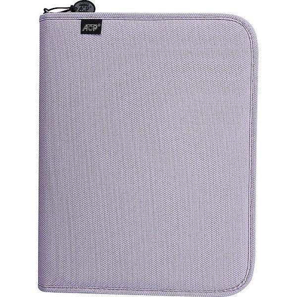 Fichario com ziper sweet lilas c/estojo+div 96fls - acp (unidade)