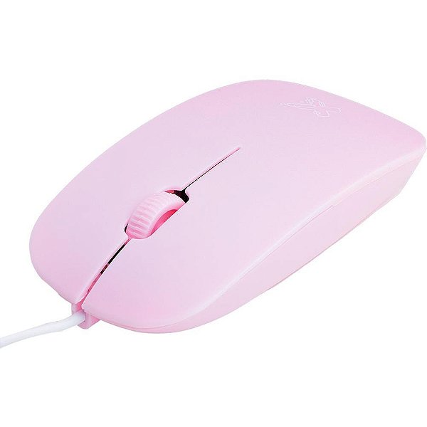 Mouse optico usb 1200dpi surface rosa usb 2.0 - maxprint (unidade)