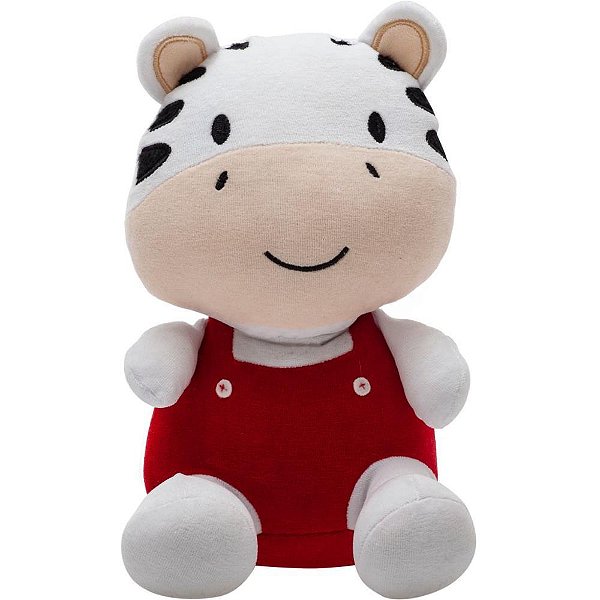 Pelucia zebra amigos da floresta 34cm - zip (unidade)