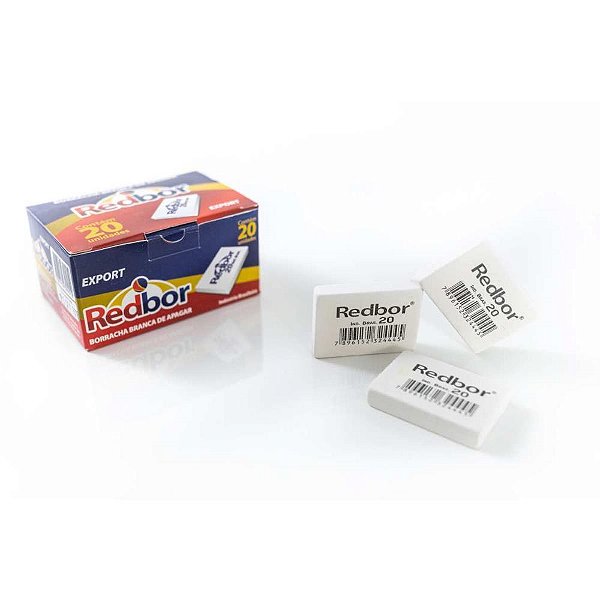 Borracha branca br 20 - red bor (cx.c/20)