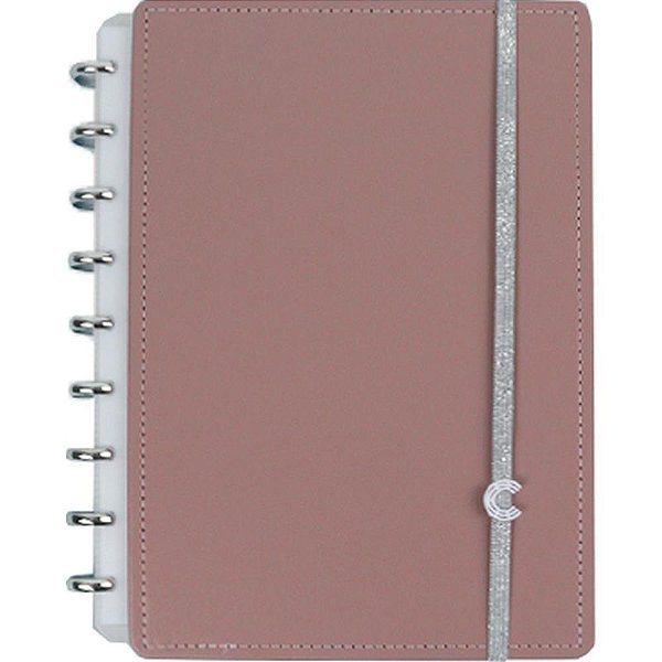 Caderno inteligente grande chic nude 80fls 215x280mm - caderno inteligente (unidade)