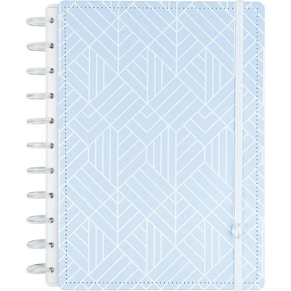 Caderno inteligente grande g+ ice blue 140fls 215x280mm - caderno inteligente (unidade)