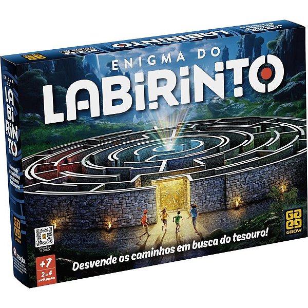 Jogo de tabuleiro enigma do labirinto - grow (unidade)
