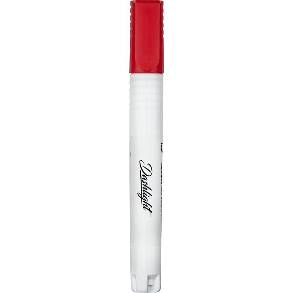 Pincel quadro branco dashligth vermelho - brw (cx.c/12)