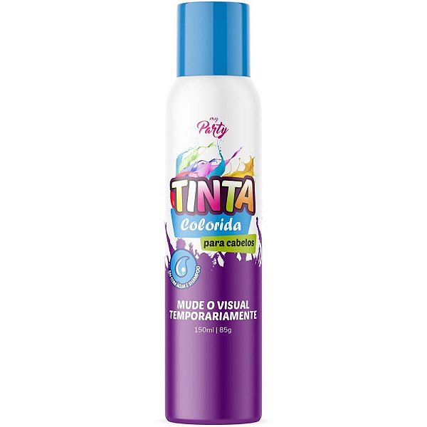 Pinta cabelo 150ml azul neon - aeroflex (cx.c/12)