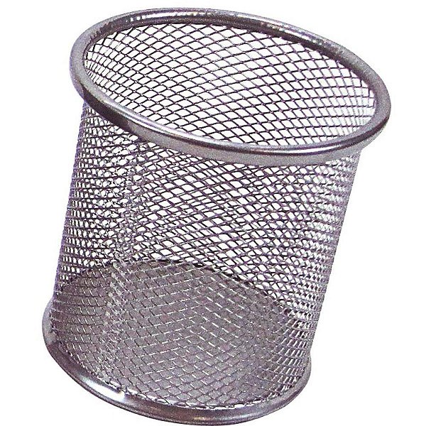 Acessorio para mesa aramado porta lapis redondo pr - kit (unidade)