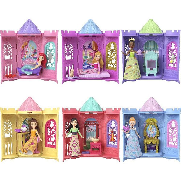 Boneca disney torre surpresa empilhável (s) - mattel (unidade)