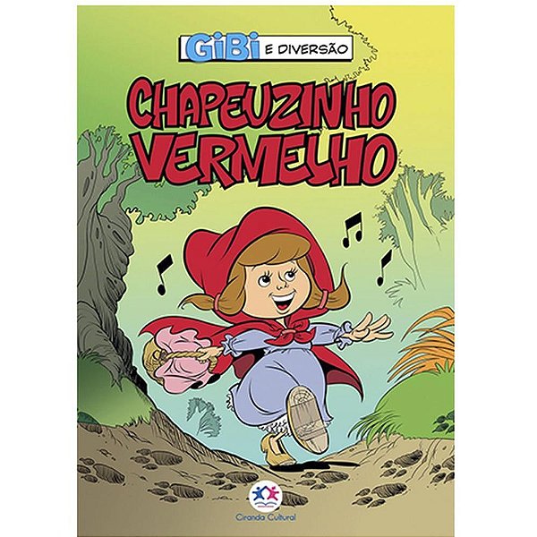 Gibi chapeuzinho vermelho 16p 20x14 - magic kids (unidade)
