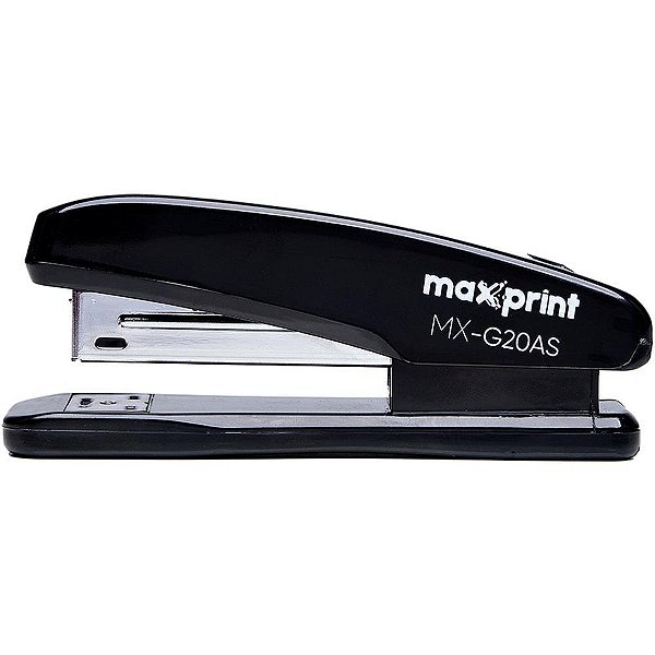 Grampeador plastico mx-g20as semiautomatico p/20fl - maxprint (unidade)
