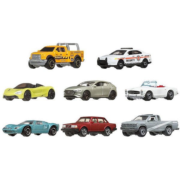 Matchbox veículo básico 1:64 8-pack (sortido) - mattel (unidade)