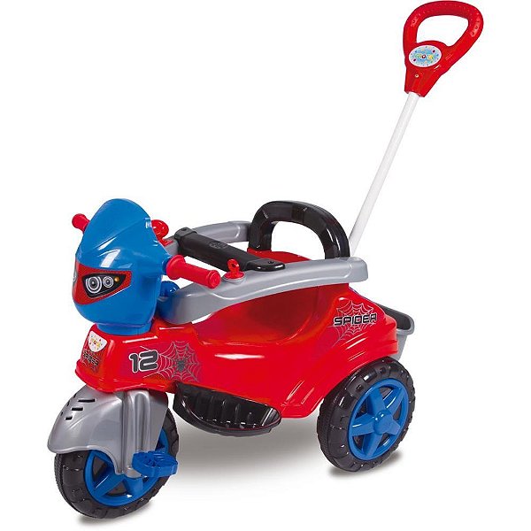 Veiculo para bebe baby city spider c/som 30kg - maral (unidade)