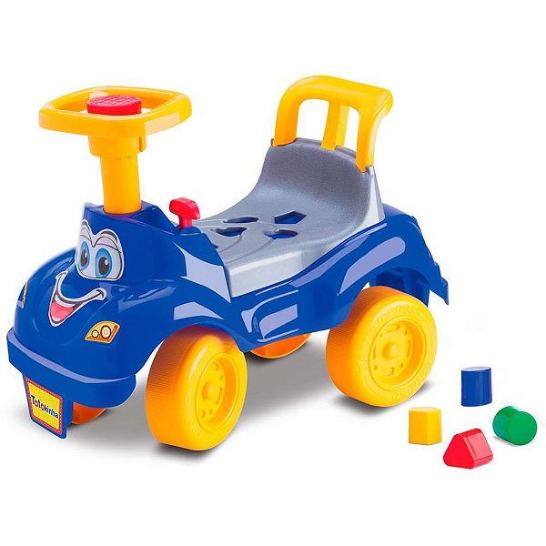Veiculo para bebe totokinha classica azul - cardoso toys (unidade)
