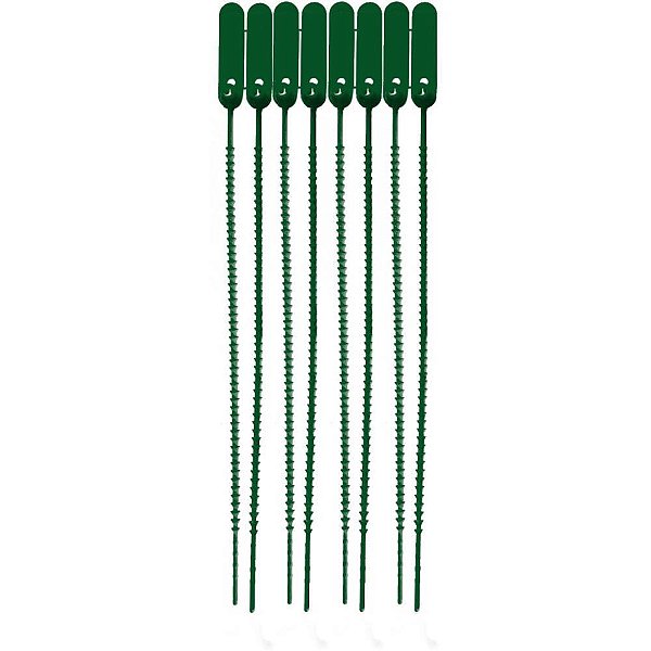 Lacre para malote verde espinha de peixe 16cm - tykheplas (pct.c/100)