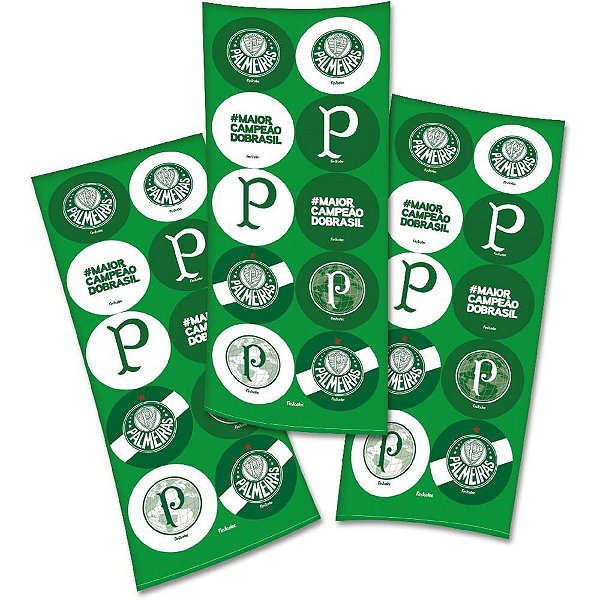 Adesivos decorados palmeiras - festcolor (pct.c/30)