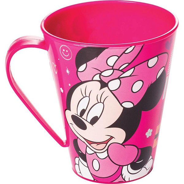 Copo decorado minnie caneca 360ml. - plasutil (unidade)