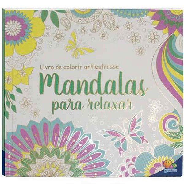 Livro de colorir antiestresse mandalas 48pg - todolivro (unidade)