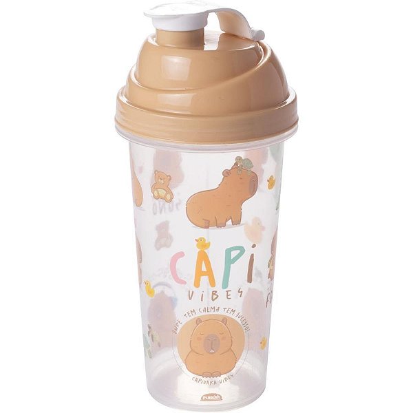 Shakeira capivara 580ml - plasutil (unidade)