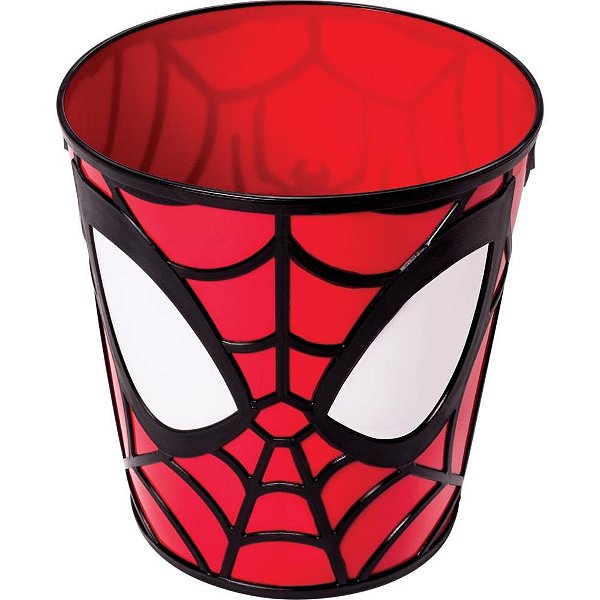 Balde para pipoca homem- aranha 3d 2,1l - plasutil (unidade)