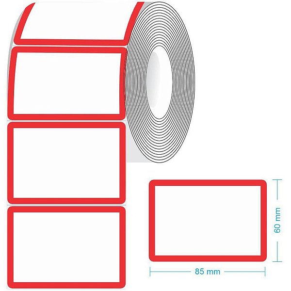 Etiqueta para preco tr-7 85x60mm c/315 etiquetas - grespan (rolo)