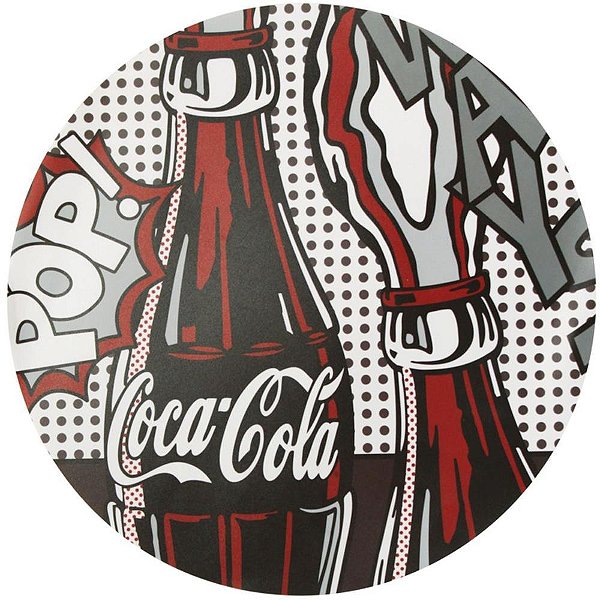 Jogo americano coca-cola pop redondo 37,5cm - western (pct.c/06)
